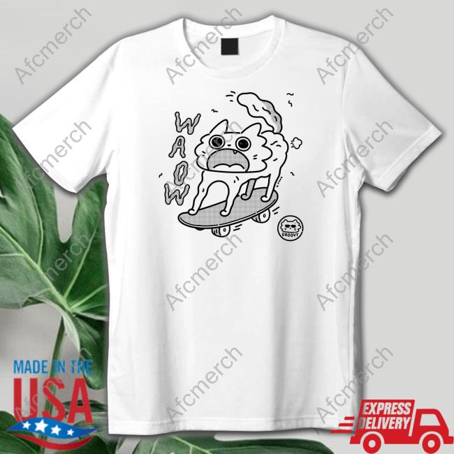 Official Pommo Press Shop Waow Groovy Shirt