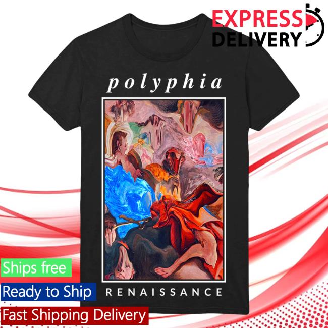 Official MerchBar Polyphia "Renaissance" Top Shirt Merch Bar