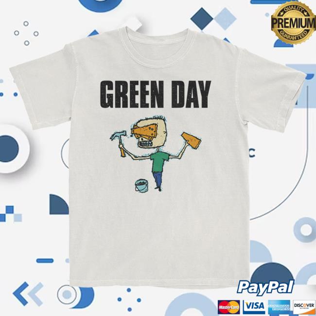 Official Green Day Merch Store Shop Green Day Nimrod Vintage Blindfold Shirts GreenDay