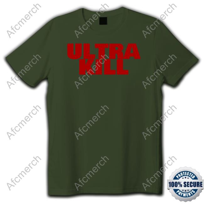 Official Dave Gloomwood Ultra Kill Logo Long Sleeve Tee