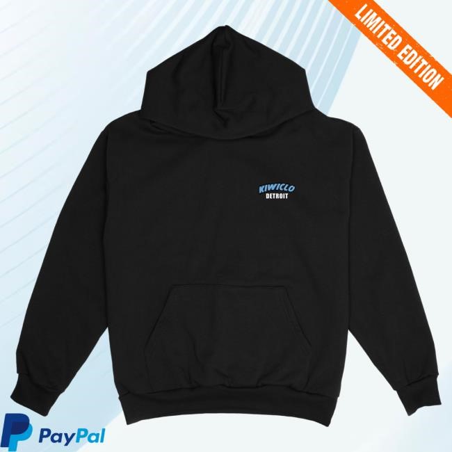 Official Kiwiclo High-Flying Football Hooded Sweatshirt Blue
