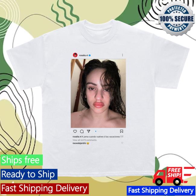 Official Rosalia Store Merch Motomami Instagram T-Shirts Rosalia.Vt