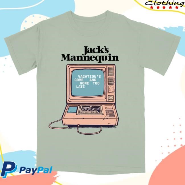 Official Andrew Mcmahon Vacation Computer Shirts