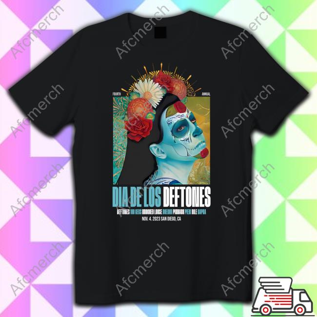 Deftones Merch Dia De Los Deftones 2023 La Catrina Admat Shirts