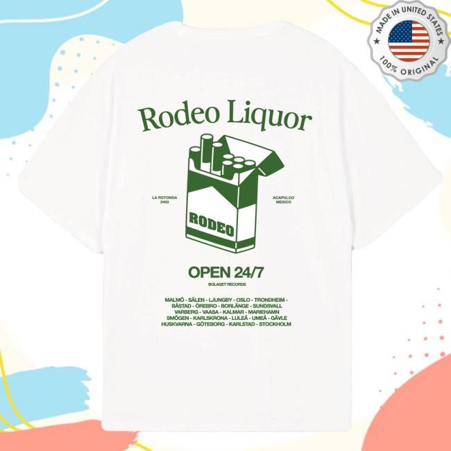 Rodeo Liquor Vintage Shirt Bolaget