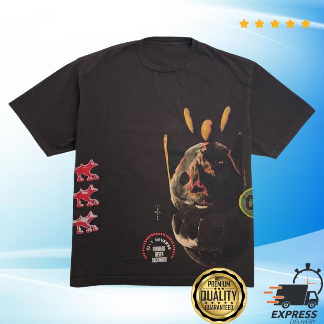 Official Shop Demand Travis Scott Never Backward Shirt Brown Shopdemand