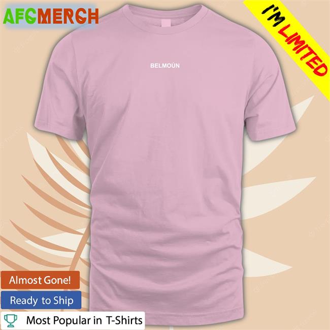 Belmoun Clothing Merch Belmoùn Unisex Shirt Black King Staccz