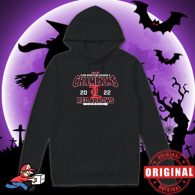Lowell Red Arrows 2022 MHSAA Team Wrestling Division 2 Champions T Shirt