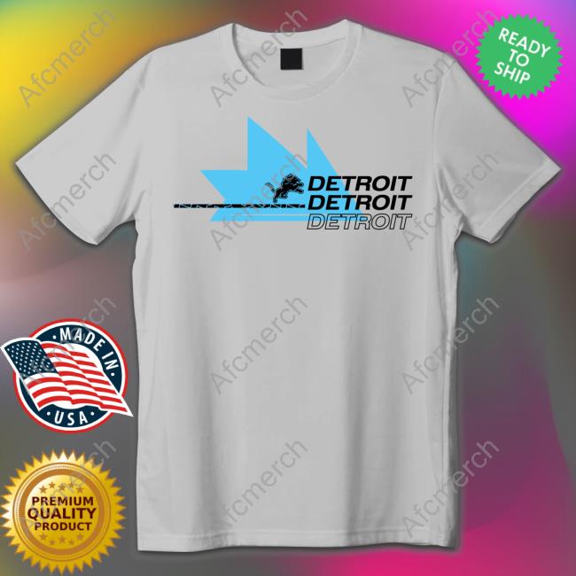 Ninja Detroit Detroit Detroit Lions T-Shirt