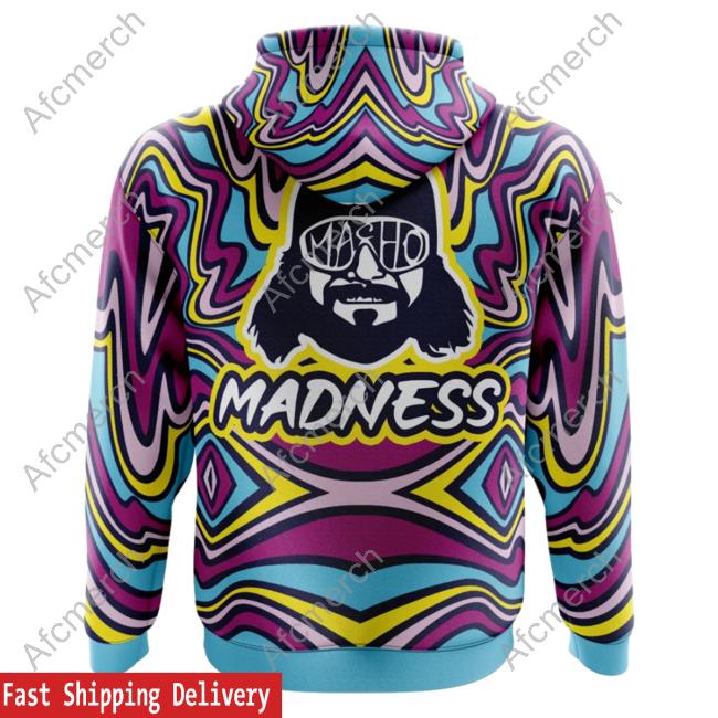 Official Anime Ape Clothing The Cream of the Crop Trippy Randy Savage Pop Culture Sweatshirts Animeape