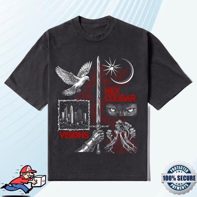 Official Insomniac Hex Cougar "Visions" EP Tees