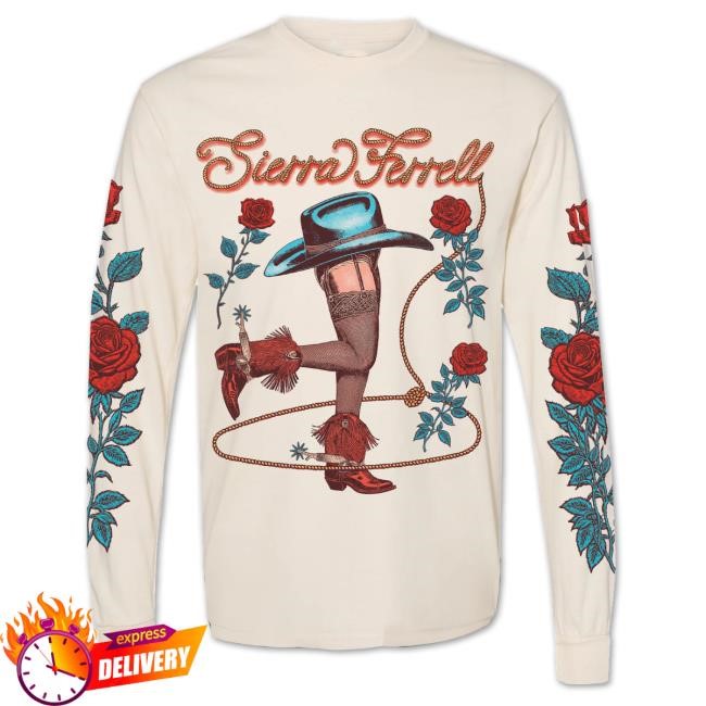 Official Sierra Ferrell Merch Shop Sierra Ferrell Hat Legs Longsleeve SierraFerrell