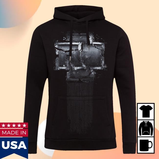 Official Rammstein Merch Store Rammstein Hoody ”Broken Logo”