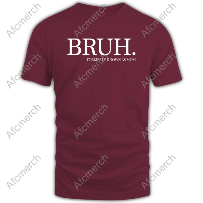 Official Bruh Formerly Known As Mom Crewneck Sweatshirt