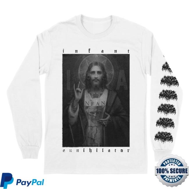 Infant Annihilator Merch "Jesus" LS Tee Indie Merch Store