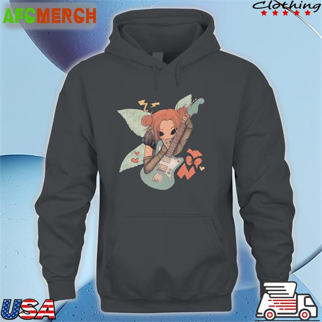 Zephanijong Hatsune Mitski Zephanijong Guitar T Shirt Hatsune Mitski Guitar Shirts