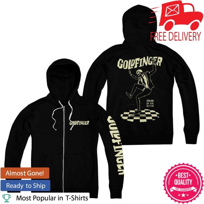 Goldfinger Merch Skank Pullover Band Hoodie