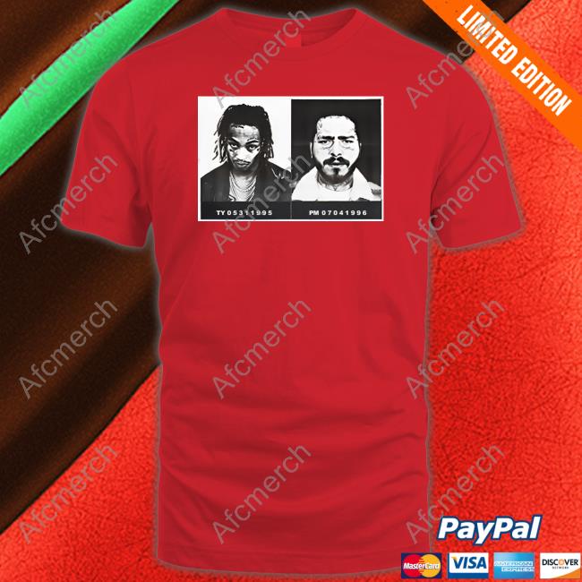 Official Post Malone Tommy Lee Cover Black Hoodie Post Malone Merch Tommy Lee Cover Black T-Shirt