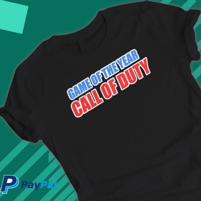 Official Game Of The Year Call Of Duty Long Sleeve Shirt