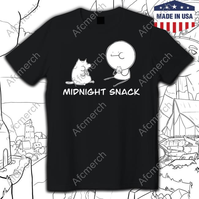 Official Raw Paw Midnight Snack By Pottedgloom T-Shirt