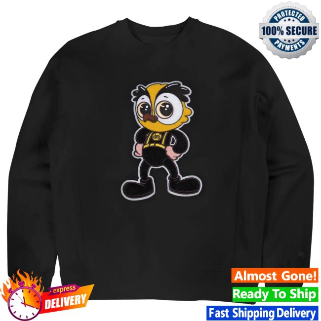 Official Vanoss 3Blackdot Merch Store Vanoss Vanoss® | Chenille Mascot Hooded Sweatshirt (Black) Limited Edition Vanoss3blackdot Apparel Clothing Shop