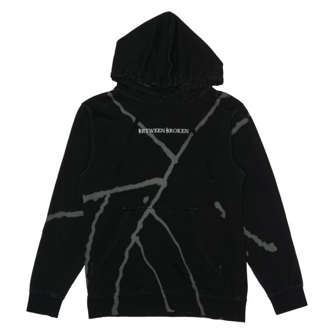 Official Dabin Merch Dabin - Between Broken Kintsugi Dye Sweatshirt