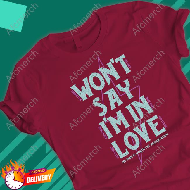 Won't Say I'm In Love Hoodie The Lost Brod
