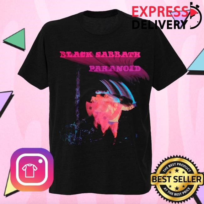 Black Sadbath Paranoid Hot Shirt