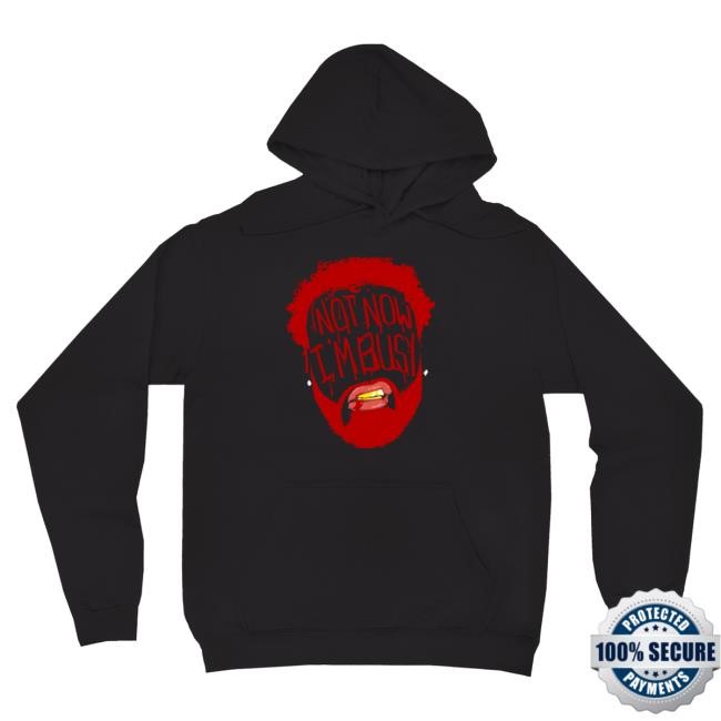 Apparel Joyner Lucas Merch Shop Not Now Im Busy Face 2024 Shirt