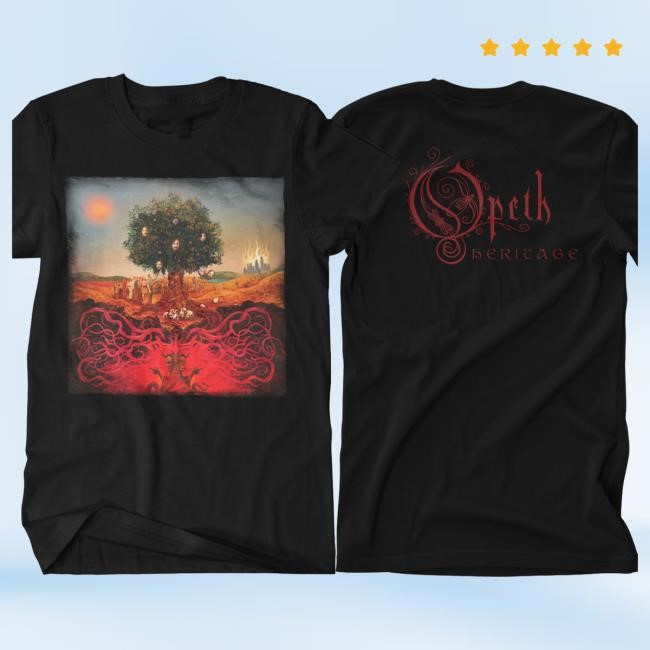 Official Opeth Merch Opeth - 'Heritage' Shirt New
