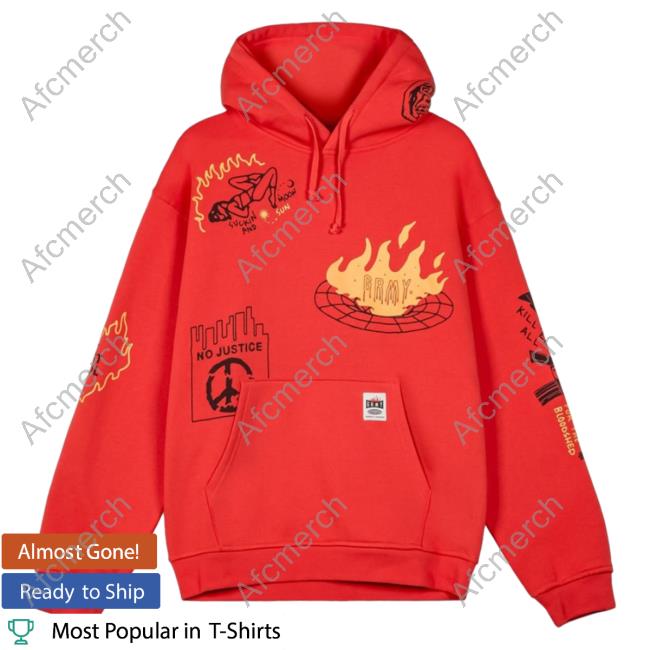Official Grimey Back At You Wide Hole Vintage Hoodie