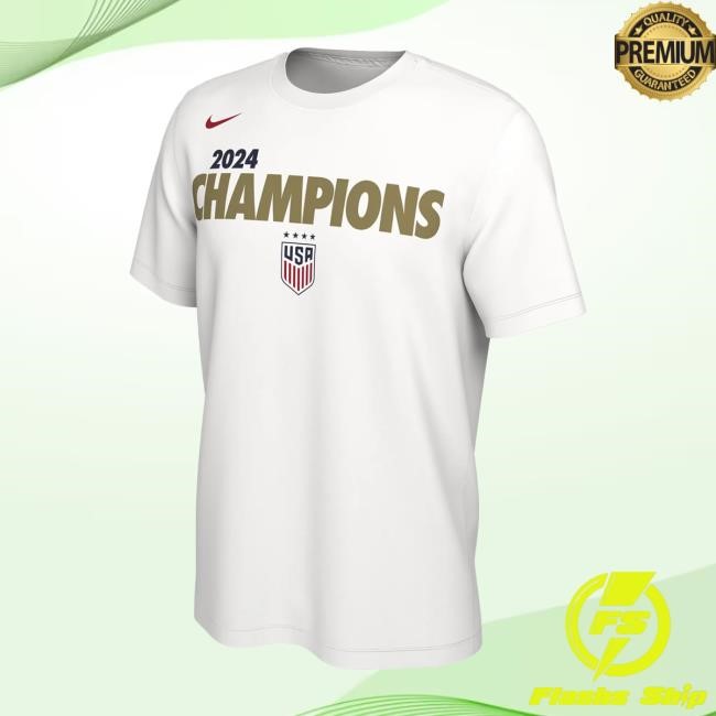 Nike USWNT 2024 Champions White Shirt