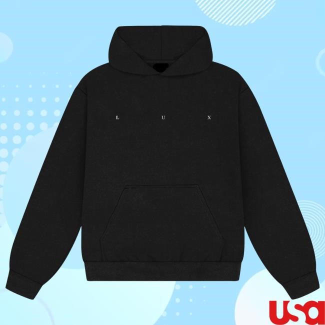 Official Rosalia Merch Store LUX Logo Popover Hoodie
