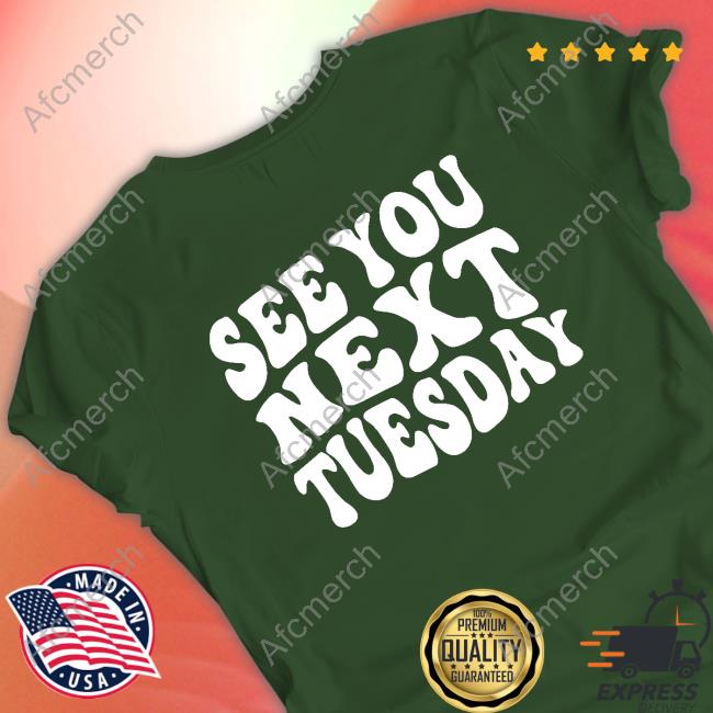 James Kennedy See You Next Tuesday Black T Shirts Official James Kennedy Merch See You Next Tuesday Black T Shirt