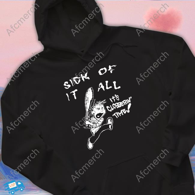Oscarwylde Sick Of It All It’S Clobberin Time Long Sleeve T Shirt