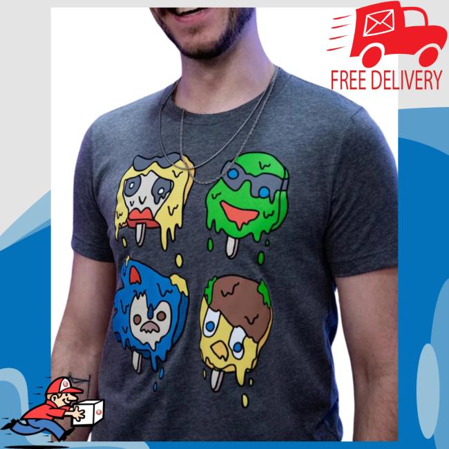 Official Smosh Merch Store Ice Cream New Tee