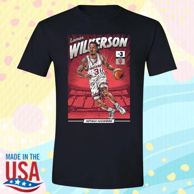 Authentic NCAA Basketball Indiana Hoosiers Wilkerson Comic Gear