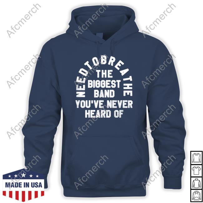 Official Need Co Shop Biggest Band T-Shirt