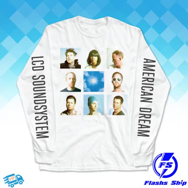 Official Kung Fu Clothing Shop Store Merch LCD Soundsystem Band Faces Crew neck Sweatshirt