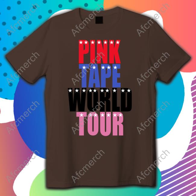Lil Uzi Vert Pink Tape World Tour T Shirt