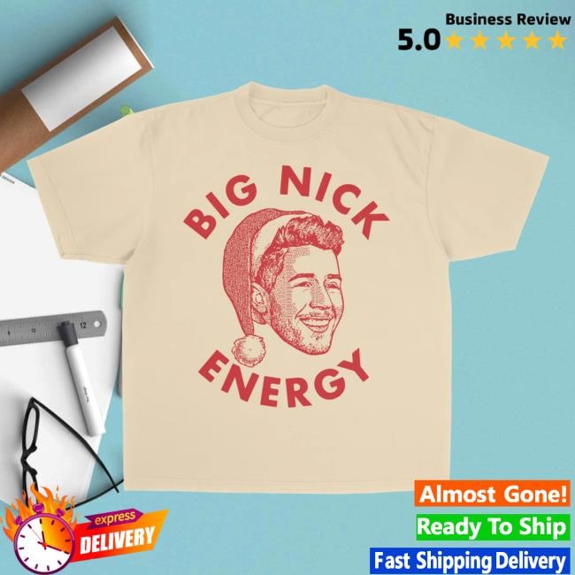Jonas Brothers Big Nick Energy Shirt Jonas Brothers Christmas Merch