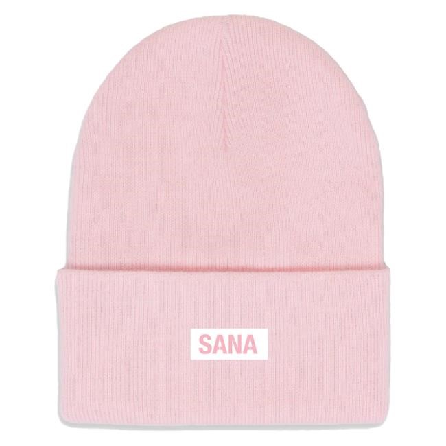 Official Sana Detroit Merch Store Core Beanie- Black SanaDetroit
