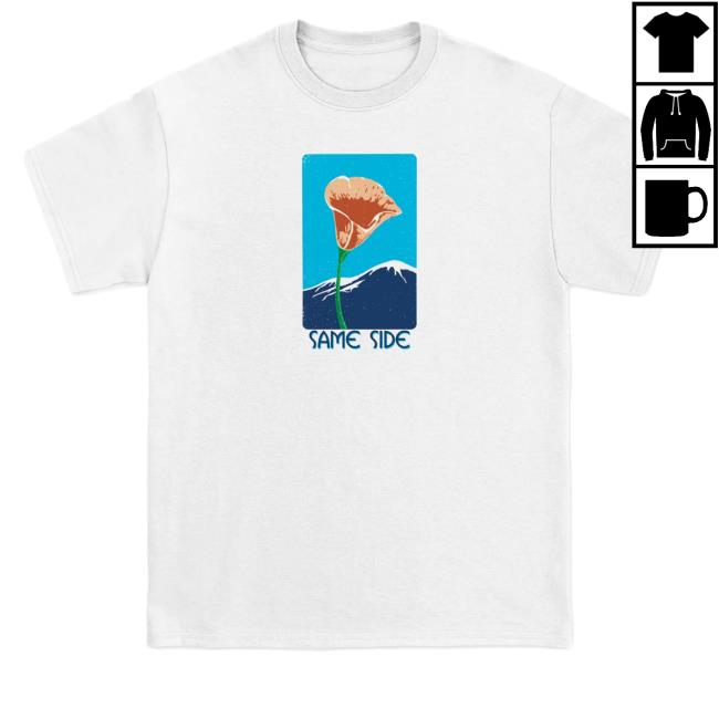 Official Same Side Oh No White Tee Shirt