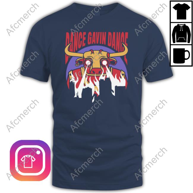Gavinzilla Flames Tee Shirt