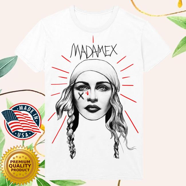 Official Madonna Merch Store Madonna Madame X Tour Sketch Shirt Madonna Louise Ciccone Clothing Shop