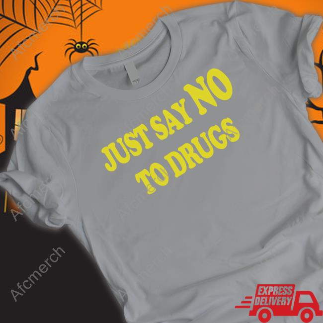 Lindsay Lohan Just Say No To Drugs Crewneck Sweatshirt