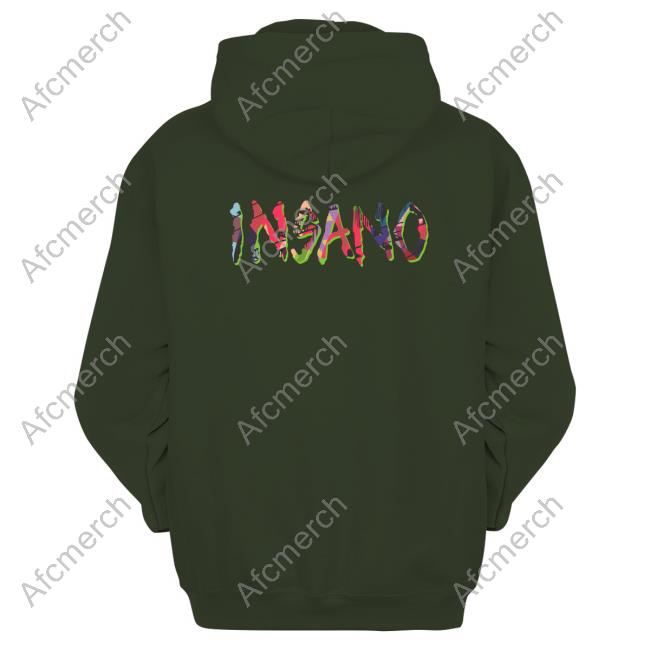 Official Kidcudi Merch Kaws For Insano Cover Hoodie Kidcudi Merch Kaws For Insano Cover Long Sleeve Shirt