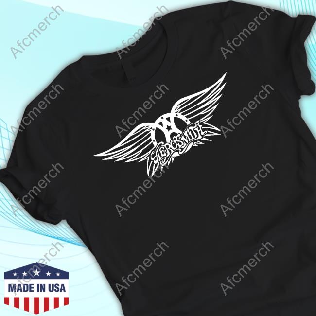 Aerosmith 50Th Logo T Shirt
