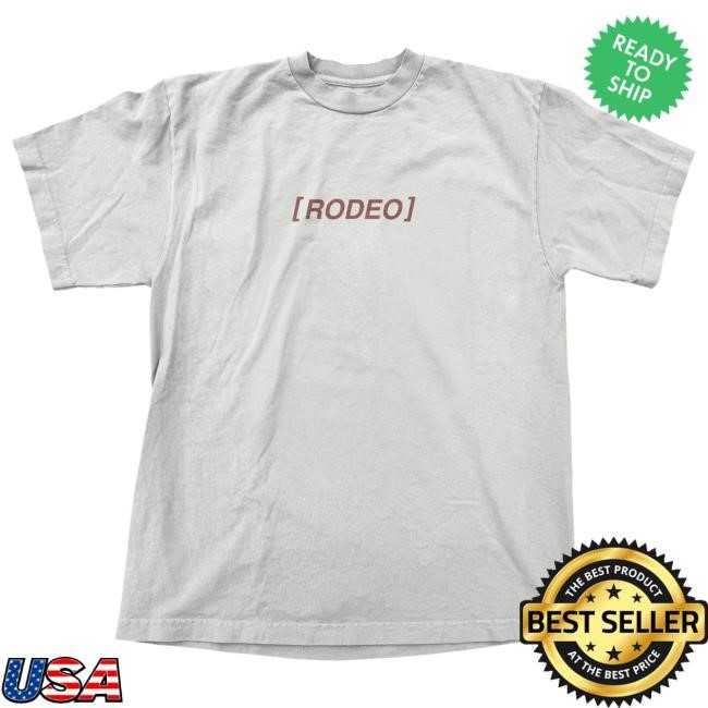 Official Travis Scott Shop Rodeo Jim Joe White Board T Shirt TravisScott