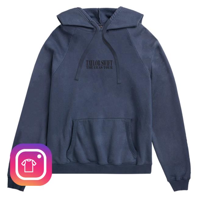Officia Taylor Seift Swift Clothing Store Shop Taylor Swift The Eras International Tour Washed Blue Crewneck Sweatshirt Taylorswift